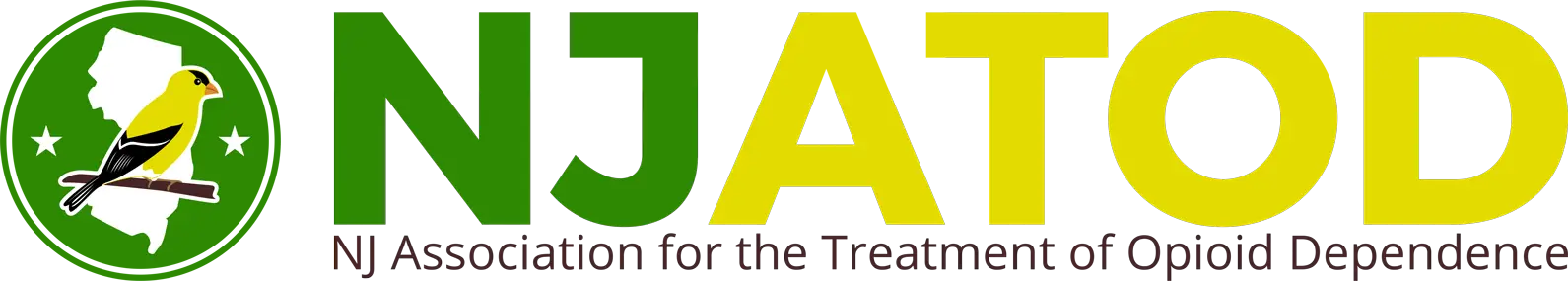 NJATOD - New Jersey Association for the Treatment of Opioid Dependence logo representing statewide opioid treatment and addiction recovery providers